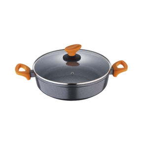 San Ignacio POTS San Ignacio 28cm Forged Shallow Pan With Lid SGN2288