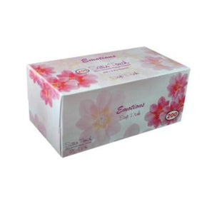 Satin Touch Facial Tissue Satin Touch 2 Ply Facial Tissue 200’s Pink (7825035198553)