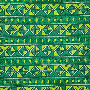 SHWE SHWE Dress Fabric Lime Green Shwe Shwe Africa Eagle Width 110cm