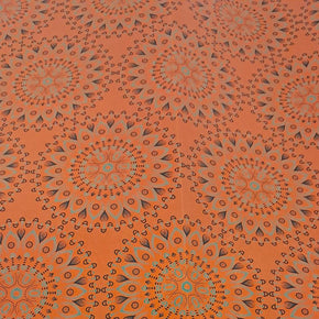 Shwe Shwe Dress Fabrics H1730 Original 3 Cat Fabric C/W16 DK Orange 90cm (7818989731929)