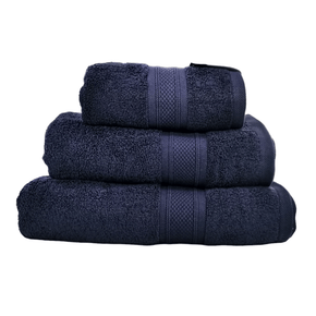 SIMON BAKER TOWEL Hand Towel  50 x 90 Simon Baker Ultra Soft Luxury Collection Towels Navy 600GMS (7725572718681)