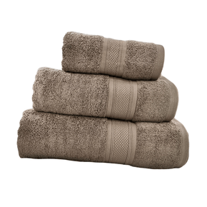 SIMON BAKER TOWEL Simon Baker Ultra Soft Luxury Collection Towels Stone 600GMS (7725563904089)