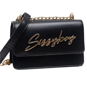 Sissy Boy Hand Bag Sissy Boy Slay Fest Structured Crossbody Black (7911735099481)