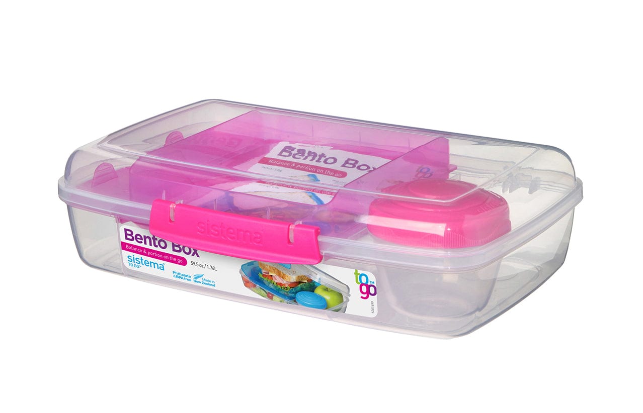 Sistema Bento Lunch To Go With Yogurt Pot 1.65L 5L