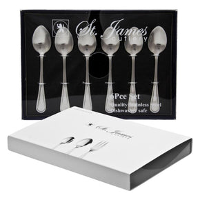 St. James CUTLERY St. James Bristol Cutlery Teaspoon 6 Piece Set (7286909173849)