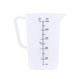 STEEL KING Measuring Cup Steel King Polyprop Measuring Jug 500ml 5.86021 (7721939533913)