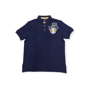 Stefano R Golf T Shirt Stefano R Golfer Navy