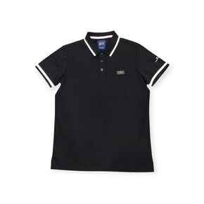 Stefano R Golf T Shirt Stefano R Mercerised Golfer Black (7825292886105)