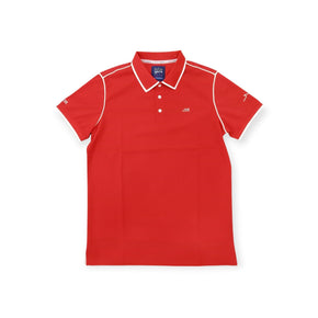 Stefano R Golf T Shirt Stefano R Mercerised Golfer Red/White