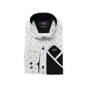 Stefano R Shirts Stefano R Men's Shirt Grey