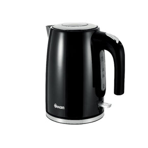 Swan KETTLE Swan Townhouse Stainless Steel Black 1,7 Litre Jug Kettle STH17B (7893177794649)