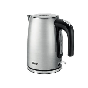 Swan KETTLE Swan Townhouse Stainless Steel Silver 1,7 Litre Jug Kettle STH17S