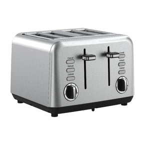 Swan TOASTER Swan Townhouse Stainless Steel Silver 4 Slice Toaster STH4S