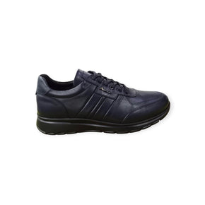 The Marcomen Sneaker The Marcomen Men's Leather Sneaker Navy