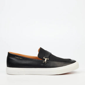 Mazerata Slip On Tino 2 Faux Wax Black (7923732578393)