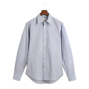 Gant Slim Fit Striped Stretch Poplin Shirt (7928313249881)