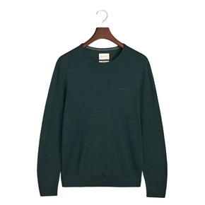 Gant Extra Fine Merino Wool Crew Neck Sweater (7928018600025)