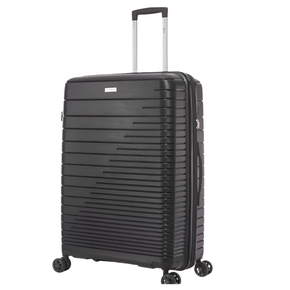 Travel Mate Hard Shell Zipper 8 Wheel XBag Trolley Case 75cm - TSA L-343 A - Black (7759318155353)