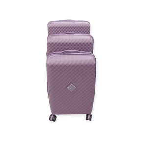 Travelmate Suitcase Travelmate 3 Piece Luggage Set L-346 Purple (7805186539609)