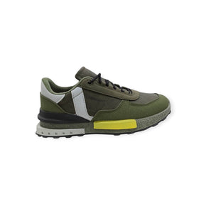 Urbanart Mens Sneakers Urbanart Felix 1 Faux Nubuck Sneaker Olive