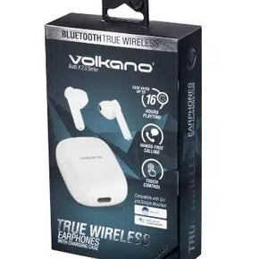 Volcano Buds Volkano Buds X 2.0 VK-1138 True Wireless Earphones + Charging Case – White