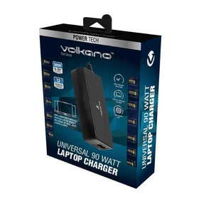 Volkano Laptop Charger Volkano Total Universal 90 W Laptop Charger VK-8048 (7713876050009)