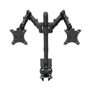 Volkano monitor desk mount Volkano VK-4007-BK Steady Duo Series Dual Monitor Desk Mount