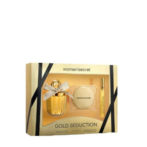 Women's Secret Fragrance Women's Secret Gold Seduction 100ml Eau De Parfum Set (7732492206169)