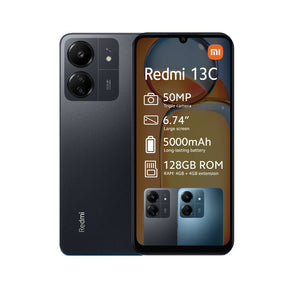 Xiaomi Mobile Phones Xiaomi Redmi 13C 128GB Dual Sim - Black (7706884571225)