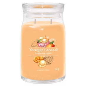 Yankee Candle Candle Yankee Candle Signature Large Jar Mango Ice Cream 567g