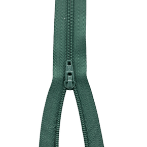 YKK ZIPS HABBY 15cm YKK Nylon Zip Bottle Green (7822483751001)