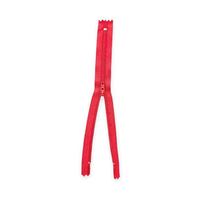 YKK ZIPS Zip 20cm / Dk Red YKK Nylon Zip DK Red (7782532743257)