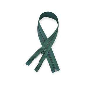 ZIPS Habby Open End Zip 264 Bottle Green (7883409686617)