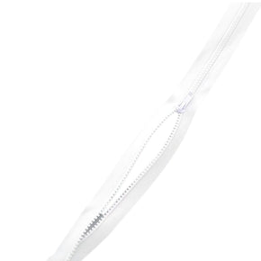 ZIPS HABBY White Chunky Open End Zip 35 cm (7768303861849) (7768288919641) (7768224366681) (7768215879769) (7767986569305) (7768272306265)