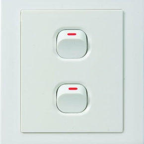 lights accessories 2 Lever 1 way Pipelli Quad QD 42SW2/1 (6563521364057)