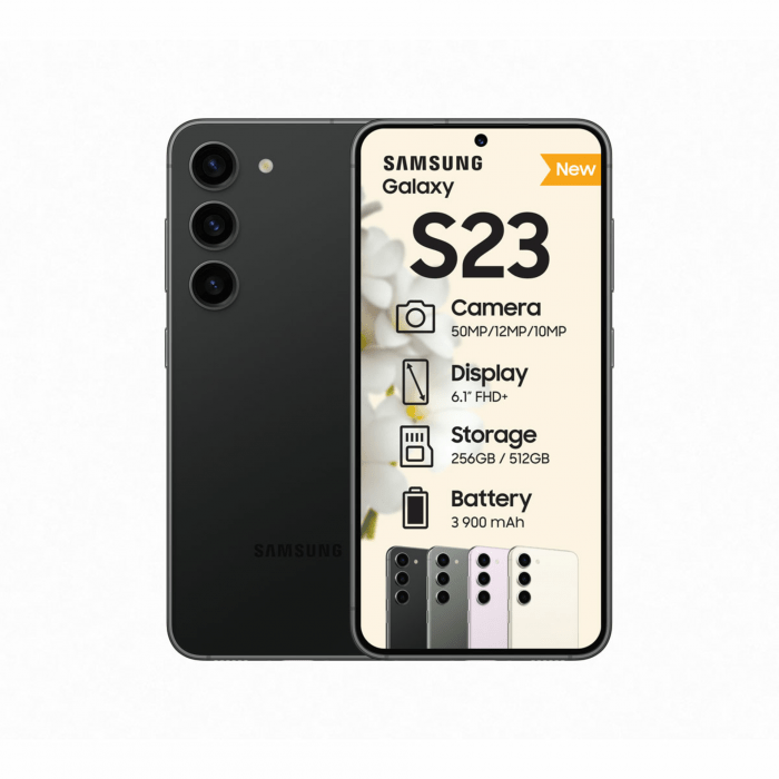 SAMSUNG - Smartphone Samsung Galaxy S23 Ultra EE 512 GB Black