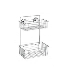 WENKO Vacuum-Loc No Drill Wall Shelf Quadro in the Shower Shelves &  Accessories department at
