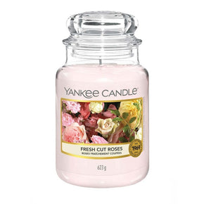 Yankee Candle Candle Yankee Candle Large Jar Fresh Cut Roses 623g (6901436940377)