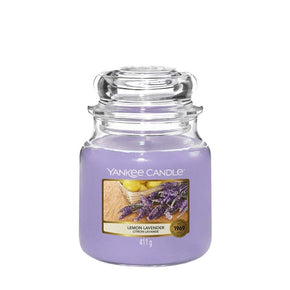 Yankee Candle Candle Yankee Candle Medium Jar Lemon Lavender 411g (6901673033817)